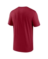 Nike Men's Crimson Oklahoma Sooners Legend Basketball Icon Performance T-Shirt