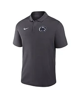 Nike Men's Anthracite Penn State Nittany Lions Primetime Victory Primary Logo Performance Polo Shirt