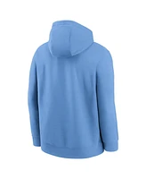 Nike Men's Light Blue St. Louis Cardinals Cooperstown Collection Logo Club Pullover Hoodie