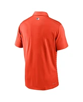 Nike Men's Orange Detroit Tigers Authentic Collection Victory Performance Polo Shirt