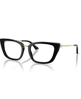 Jimmy Choo Women's Cat Eye Eyeglasses, JC3034HB