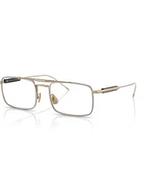 Brunello Cucinelli Unisex Rectangle Eyeglasses, BC1006T