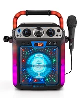 Singing Machine Groove Cube Hype Cdg Bluetooth Karaoke System
