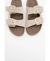 Ovesta Soft Footbed Leather Slide Sandal (Women