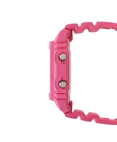 G-Shock Women's Japanese Quartz Pink Resin Watch, 40.5mm