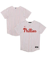 Outerstuff Preschool White Philadelphia Phillies Home Blank Replica Jersey