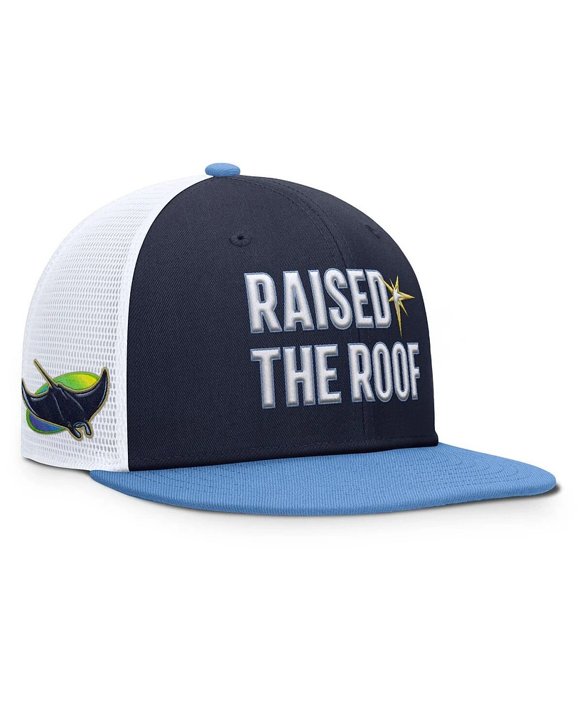 Nike Men's Navy/Light Blue Tampa Bay Rays Pro Performance Trucker Snapback Hat