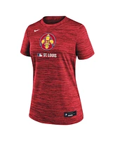 Nike Women's Red St. Louis Cardinals Authentic Collection City Connect Velocity Performance T-Shirt