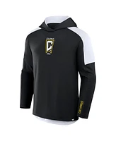 Fanatics Men's Black Columbus Crew Red Card Transitional Pullover Hoodie
