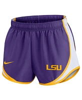 Nike Women's Purple Lsu Tigers Spring Break Tempo Performance Shorts