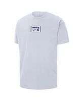 Nike Men's White Nba All World Hoops Max90 Oversized T-Shirt