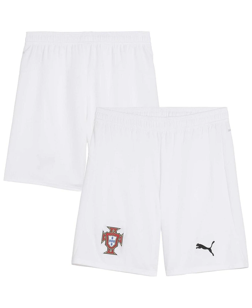 Puma Men's White Portugal National Team 2025 Away Replica Shorts