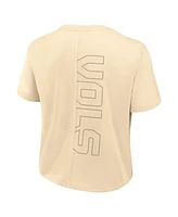 Nike Women's Tan Tennessee Volunteers Performance Cropped T-Shirt