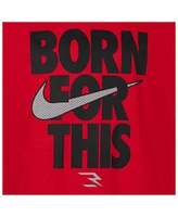 Nike 3BRAND by Russell Wilson Big Boys and Girls Red Born For This T-Shirt