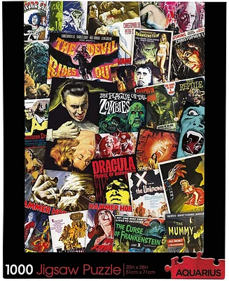 Hammer Classic Horror Movies Collage 1000 Piece Jigsaw Puzzle