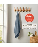 Linery & Co. Cotton Textured 2-Piece Bath Sheet Set