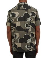 Dkny Men's Tab Camp Shirt