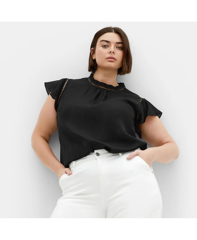 City Chic Plus Lorelai Top