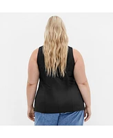 City Chic Plus Yazmin Vest