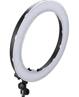 Neewer 55W 18"/45cm Ring Light Kit New Version, 5600K 0-100% Dimming Led Selfie Light with Light Stand and Phone Holder for Makeup Lash Tattoo Ba