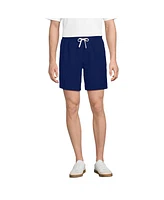 Lands' End Men's 7" Seersucker Beach to Boardwalk Pull On Shorts