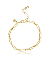Jessica Simpson Gold-Tone Layered Bracelet Set