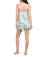 Midnight Bakery Women's 2 Piece Striped Pajama Set