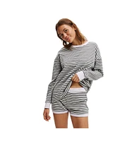 Cotton On Women's Stripe Lounge Long Sleeve