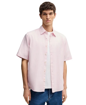 Boss by Hugo Boss Men's Oxford Cotton Regular-Fit Shirt