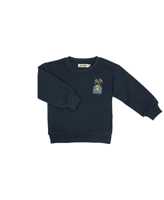 BinkyBro Boys On a Beach Crewneck
