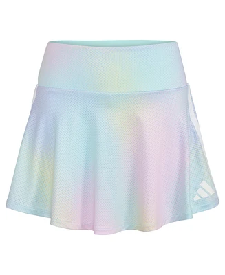 adidas Big Girls Detached Waistband Printed 3-Stripe Flounce Skort
