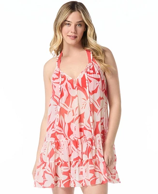 Coco Reef Women's Cheerful Mesh Cover-Up Dress