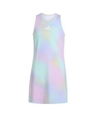 adidas Big Girls Sleeveless Printed Tank Dress