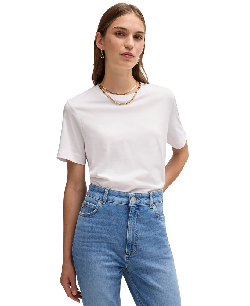 Boss by Hugo Women's Relaxed-Fit T-Shirt
