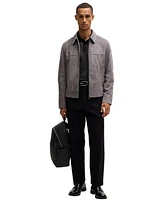 Boss by Hugo Men's Regular-Fit Micro-Pattern Polo
