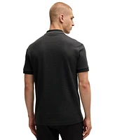 Boss by Hugo Men's Jacquard Regular-Fit Paddy Polo