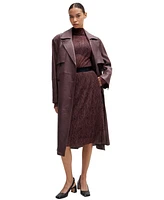 Boss by Hugo Boss Women's Print Slim-Fit Skirt