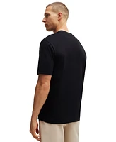 Boss by Hugo Men's Logo Collar Relaxed-Fit T-Shirt