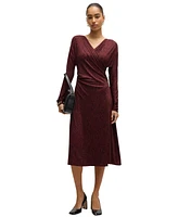 Boss by Hugo Boss Women's Wrap-Front Dress