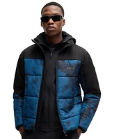 Boss by Hugo Boss Men's Logo Water-Repellent Puffer Jacket