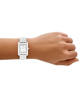 Tory Burch Women's The Eleanor White Ceramic Bracelet Watch 31mm