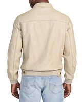 Guess Men's Aviator Relaxed-Fit Faux-Leather Bomber Jacket