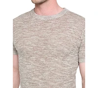 Guess Men's Goodwin Textured Short-Sleeve Sweater