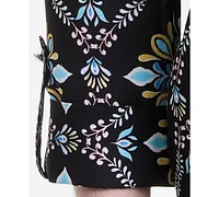 Jm Collection Women's Embellished-Placket Button-Front Shirt, Exclusively at Macy's