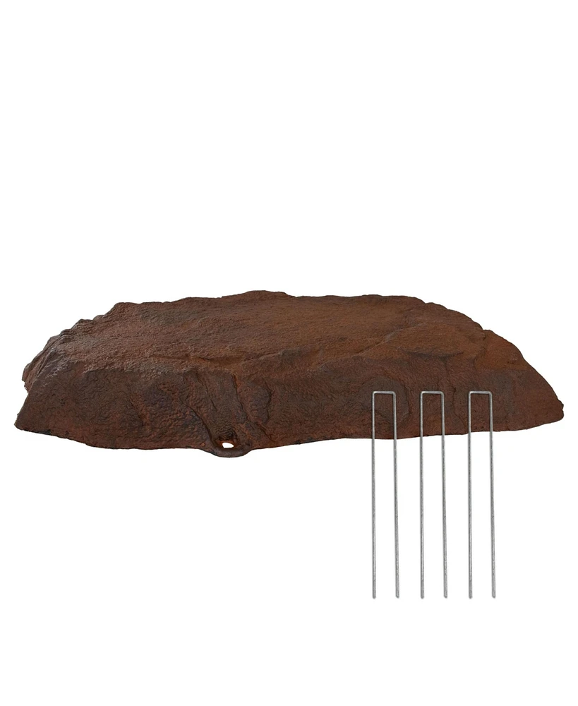 3.5” H Polyresin Landscape Fake Rock Cover