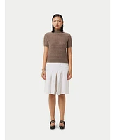 Gobi Cashmere Women's High-Neck Top