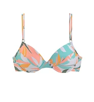 Lascana Women's Printed Underwire Bikini Swimsuit Top