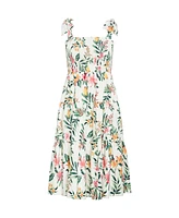 City Chic Plus Haven Print Midi Dress
