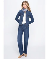 Olsen Women's Anna Fit Wide Leg Jean