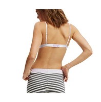 Cotton On Women's Stripe Lounge Boyshort